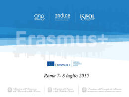 Erasmus+ a.a. 2014/2015 – Attività Chiave 1: aspetti finanziari