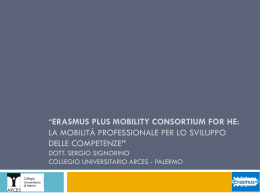Consorzio di Mobilità per Istruzione Superiore, la mobilità