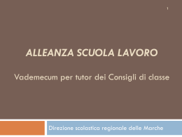 Vademecum per tutor junior dell*alternanza scuola lavoro