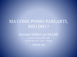 ma come posso parlarti