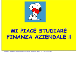 guardate queste slides per avere indicazioni/suggerimenti..