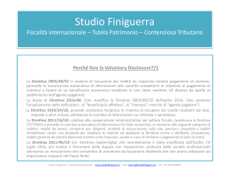 La Voluntary in pratica