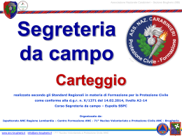 La segreteria non informatica