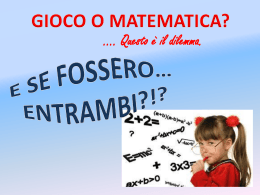 Gioco e Matematica - matele-2013-12-09