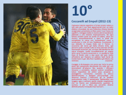 10° Ceccarelli ad Empoli (2012-13)