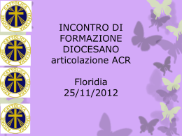 Iniziazione cristiana - ACI – Azione Cattolica Italiana di Siracusa
