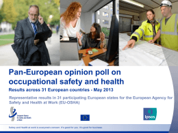 Presentation Title - European Agency for Safety & Health at Work