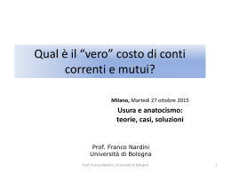 Prova - Studi Bancari