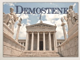 Demostene - Liceo Giulio Cesare