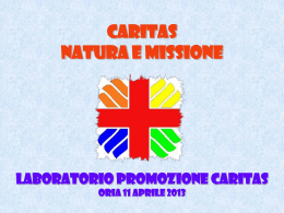 LPC 2013_Natura e Missione Caritas