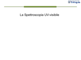 Spettroscopia UV