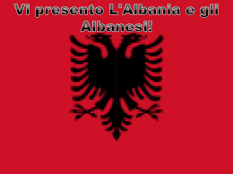 Presentazione dell`Albania