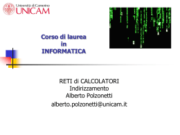 Indirizzi IP