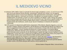 IL MEDIOEVO VICINO - Blog di geostoriaperte