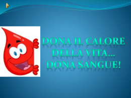 power point del sangue - Avis Comunale di Rimini