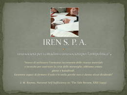 Presentazione IREN 2