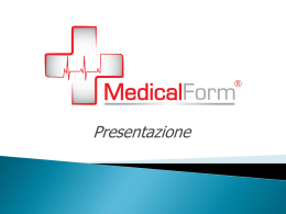 Presentazione Medicalform v1.0