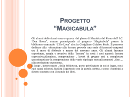 Progetto *Magicabula*