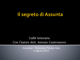 Diapositiva 1 - Telemaco Edizioni
