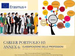 ANNEX 6- Classificazione delle professioni(Powerpoint)