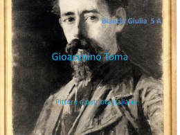 Gioacchino Toma GIULIA BIANCHI