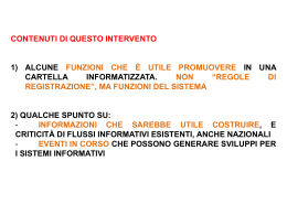 Slide intervento