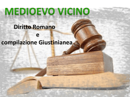 Diritto romano e compilazione giustinianea