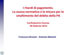 Brunori Matonti-Confindustria Vicenza 28 febbraio 2013