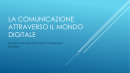 Slide Powerpoint 1a lezione