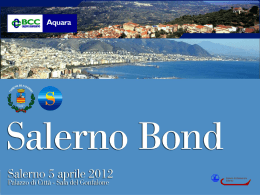 SALERNO bOND - Comune di Salerno