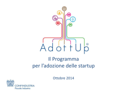 Presentazione AdottUp ottobre 2014