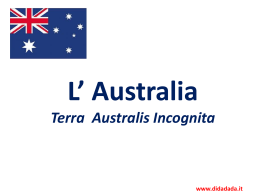 Terra Australis Incognita: l´ Australia.