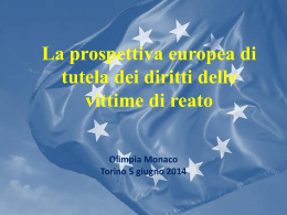 La prospettiva europea di tutela dei diritti delle