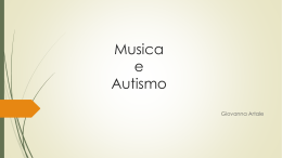 Musica e Autismo