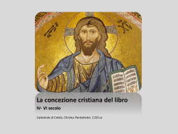 La concezione cristiana del libro