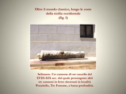 Oltre il mondo classico, lungo le coste della sicilia occidentale (fig. 1)