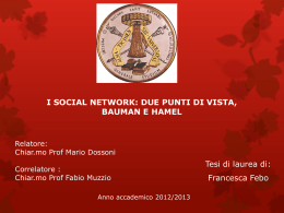 francescaFeboI SOCIAL NETWORK