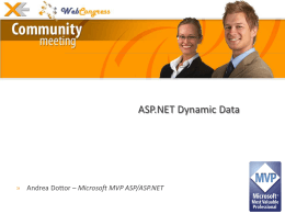 ASP.NET Dynamic Data