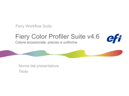 Fiery Color Profiler Suite v4.6