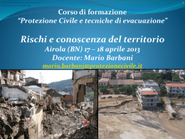 scarica 1/3 - Protezione Civile