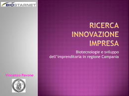 Ricerca innovazione impresa