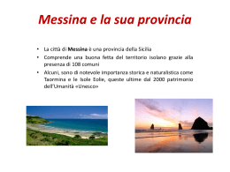 presentazione prodotti - Strada del vino della Provincia di Messina