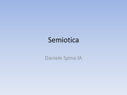 Semiotica Daniele Spina
