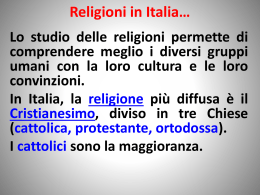 Religioni in Italia