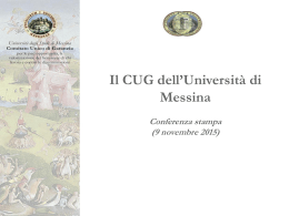CUG UniME - Università degli Studi di Messina