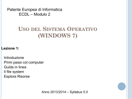 Lezione 1