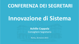 Slide Relazione Coppola