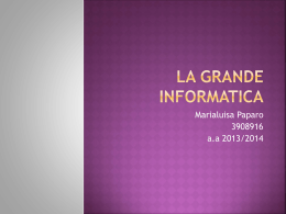 La Grande informatica - didamat-2014