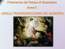 ii domenica di quaresima