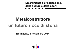 Dipartimento dell*educazione, della cultura e dello sport